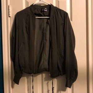 H&m satin bomber